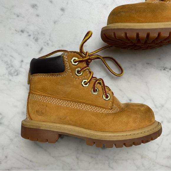 Timberland Toddler 7 Suede Leather Winter Work Boots - Picture 2 of 14